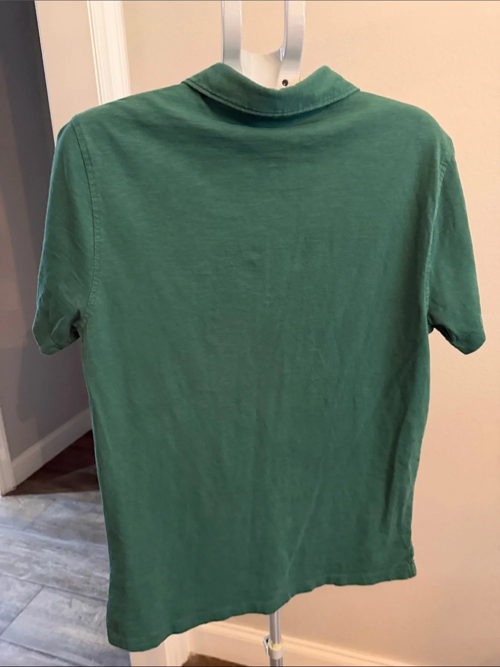 J. Crew Forest Green Pocket Polo